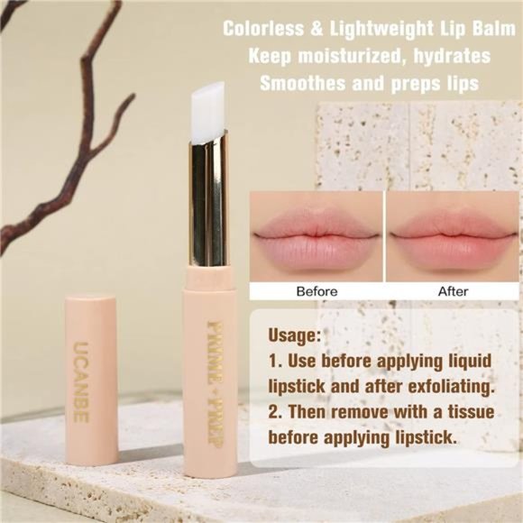 Lipstick Makeup Kit, 6 Matte Liquid Lip Sticks + 6 Lip Liner Pens + 1 Lip Primer - Picture 5 of 7